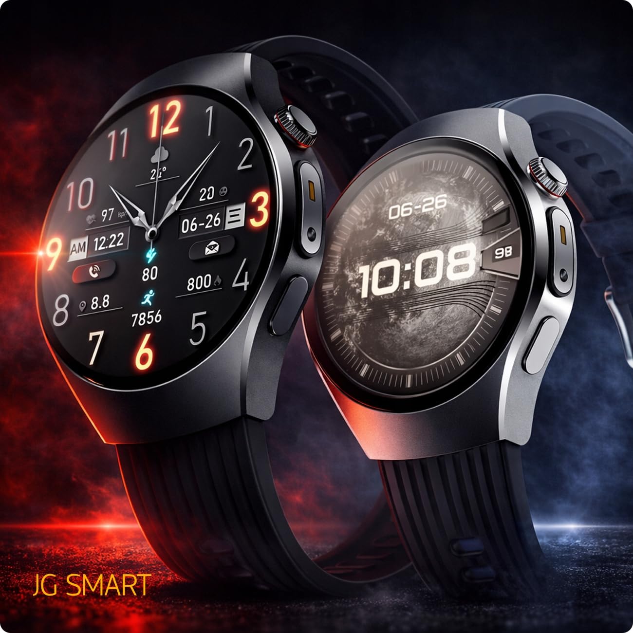 Smartwatch Zegarek Męski Pomiar EKG HRV BMI GLUKOZA CIŚNIENIE PULS Menu PL