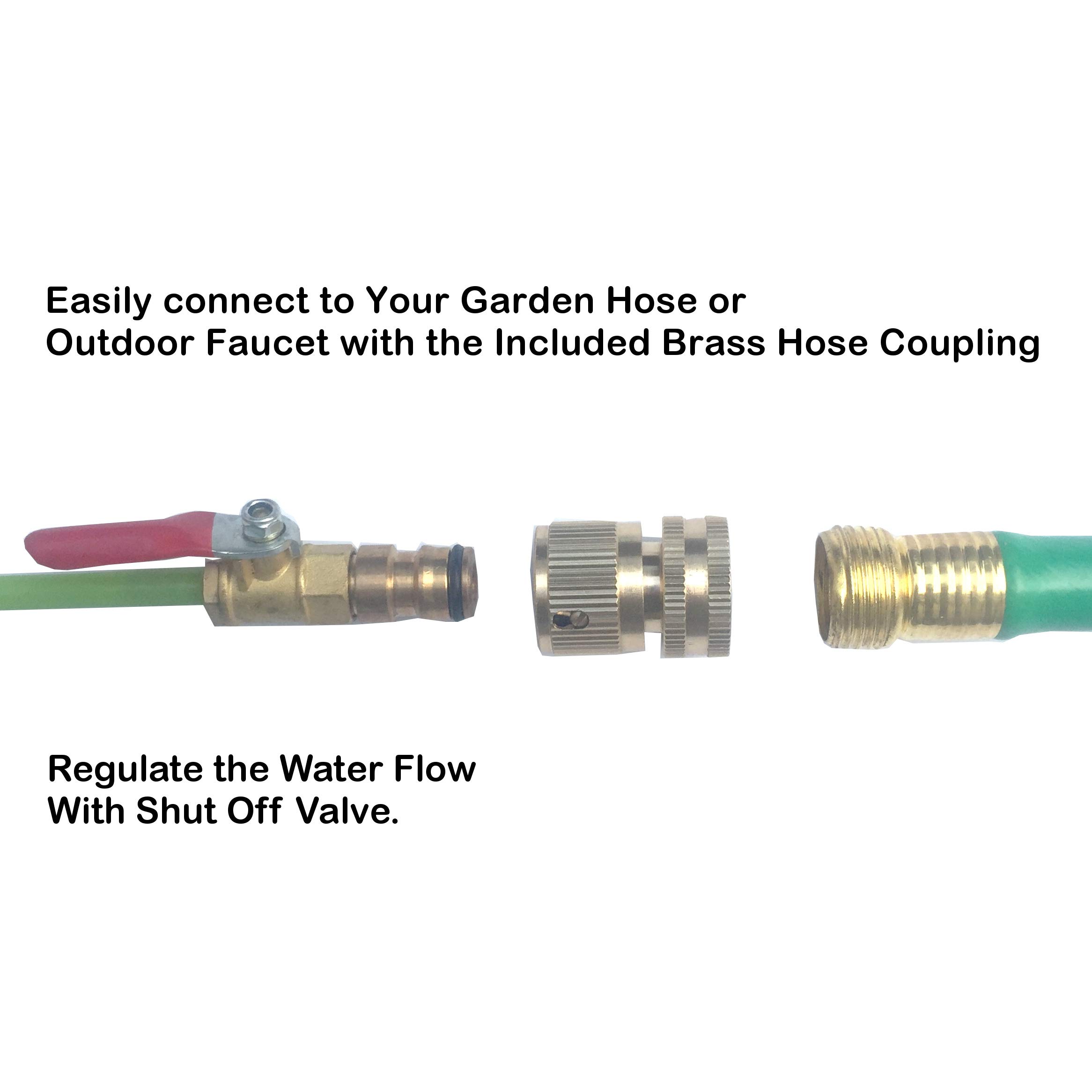 Buy Water Fed Pole Kit Lightweight 24 Feet Outdoor Window Cleaner