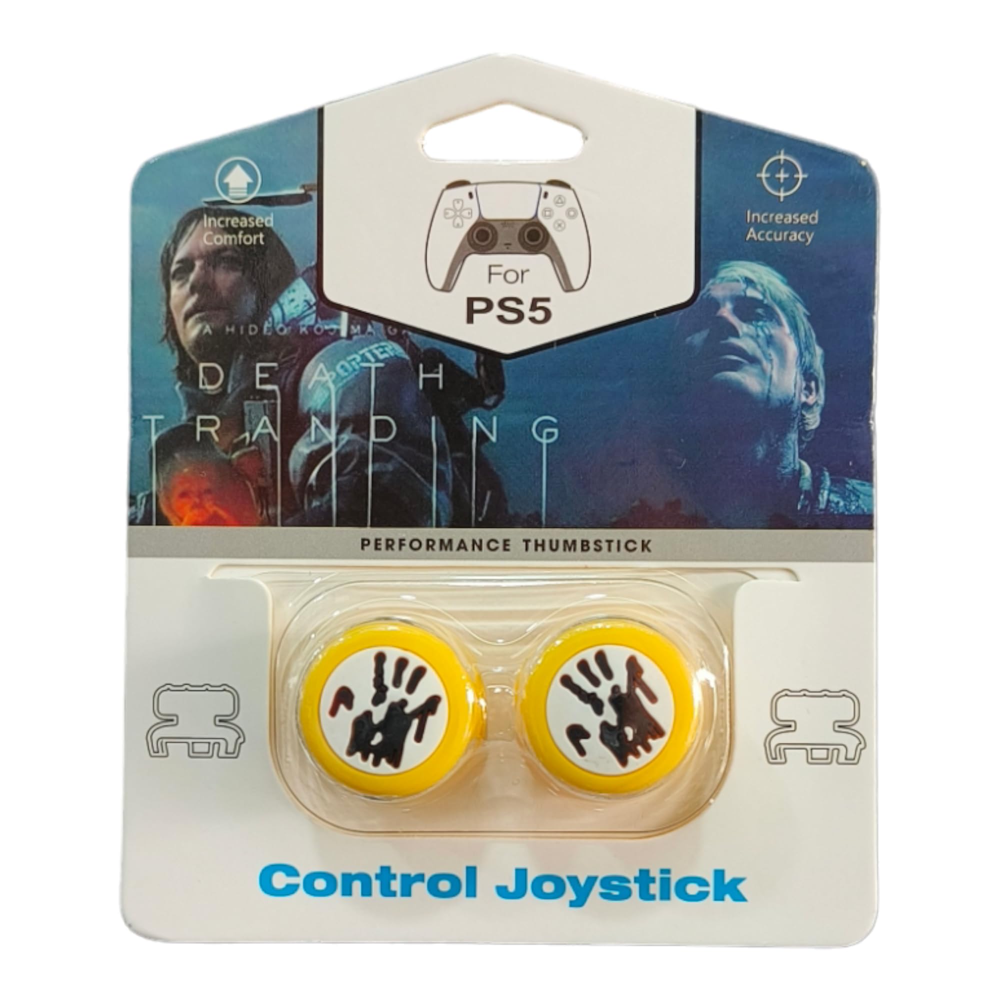 TCOS TECH PS5 PS4 Controller FPS Freek Death Stranding Theme Analog Extenders Thumbstick Thumb Grip for PS5 & PS4 Controller - Death Stranding Theme Grip x 1 Pair Thumb Grips (Controller not Included) (B0CLVNKPBX) Amazon Price History, Amazon Price Tracker