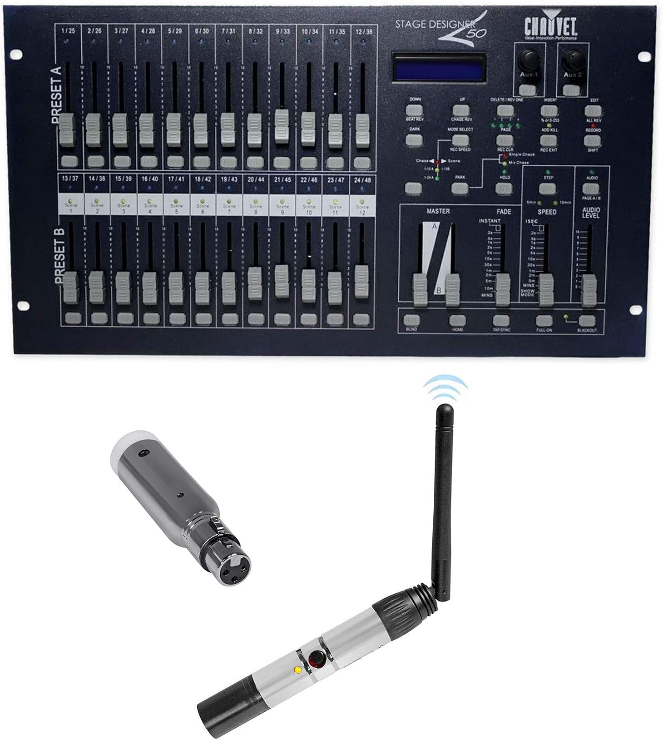 Buy Chauvet DJ STAGE DESIGNER 50 Wireless DMX Dimmer buy-chauvet-dj-stage-designer-50-wireless-dmx-dimmer
