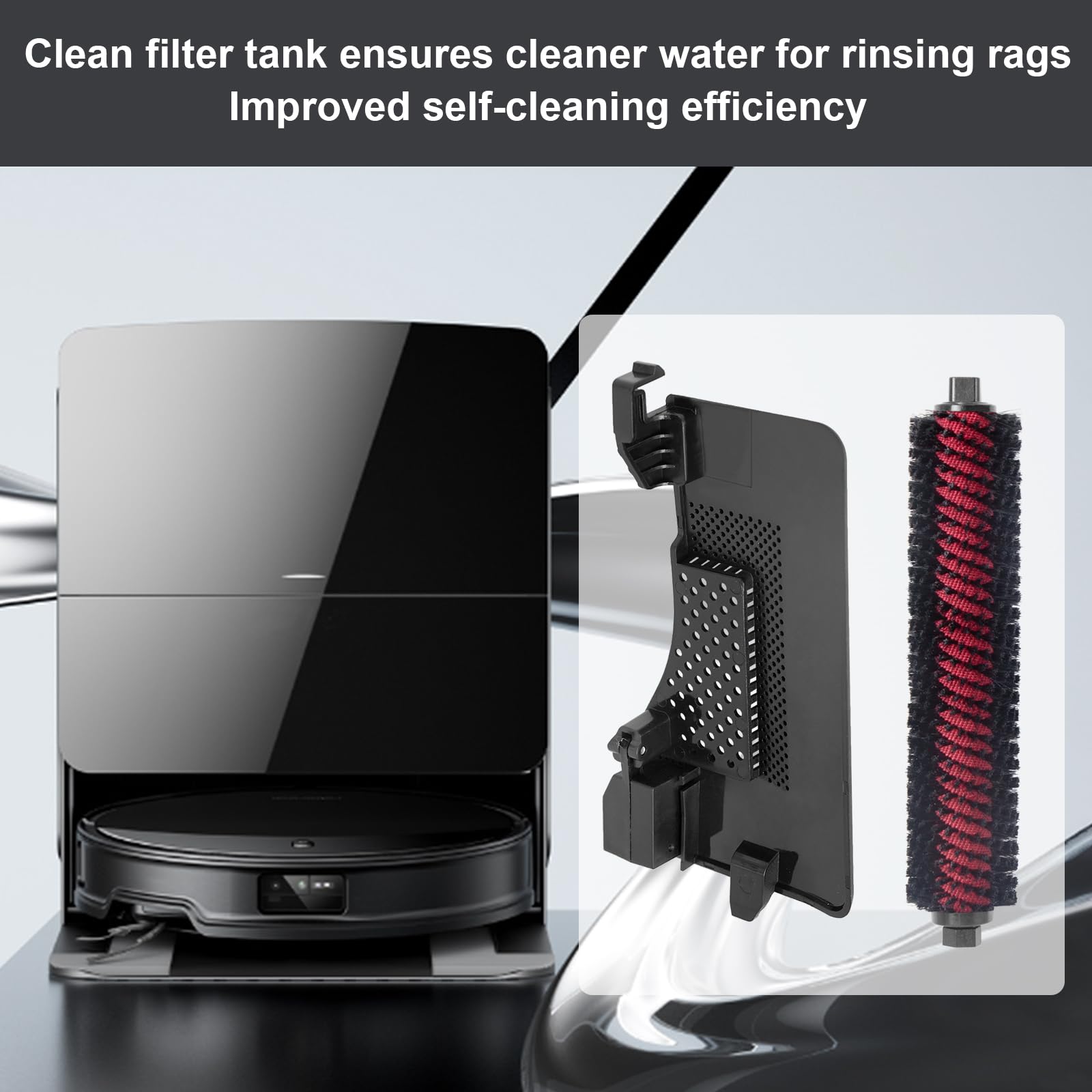 Pack De 2 Ou 4 Filtres HEPA Lavables Pour Aspirateur Roborock Pour