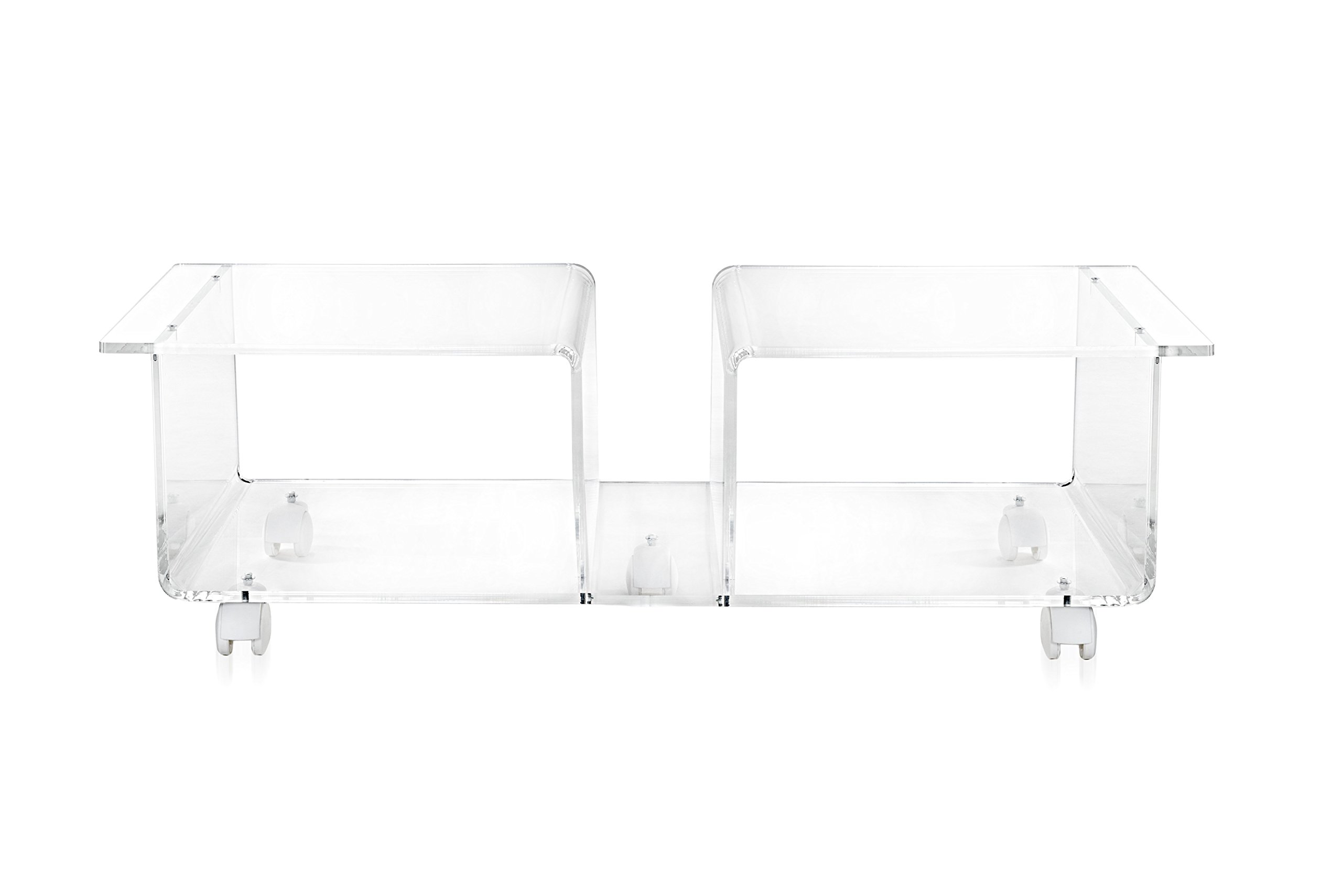 Fernsehtisch Imago Double transparent