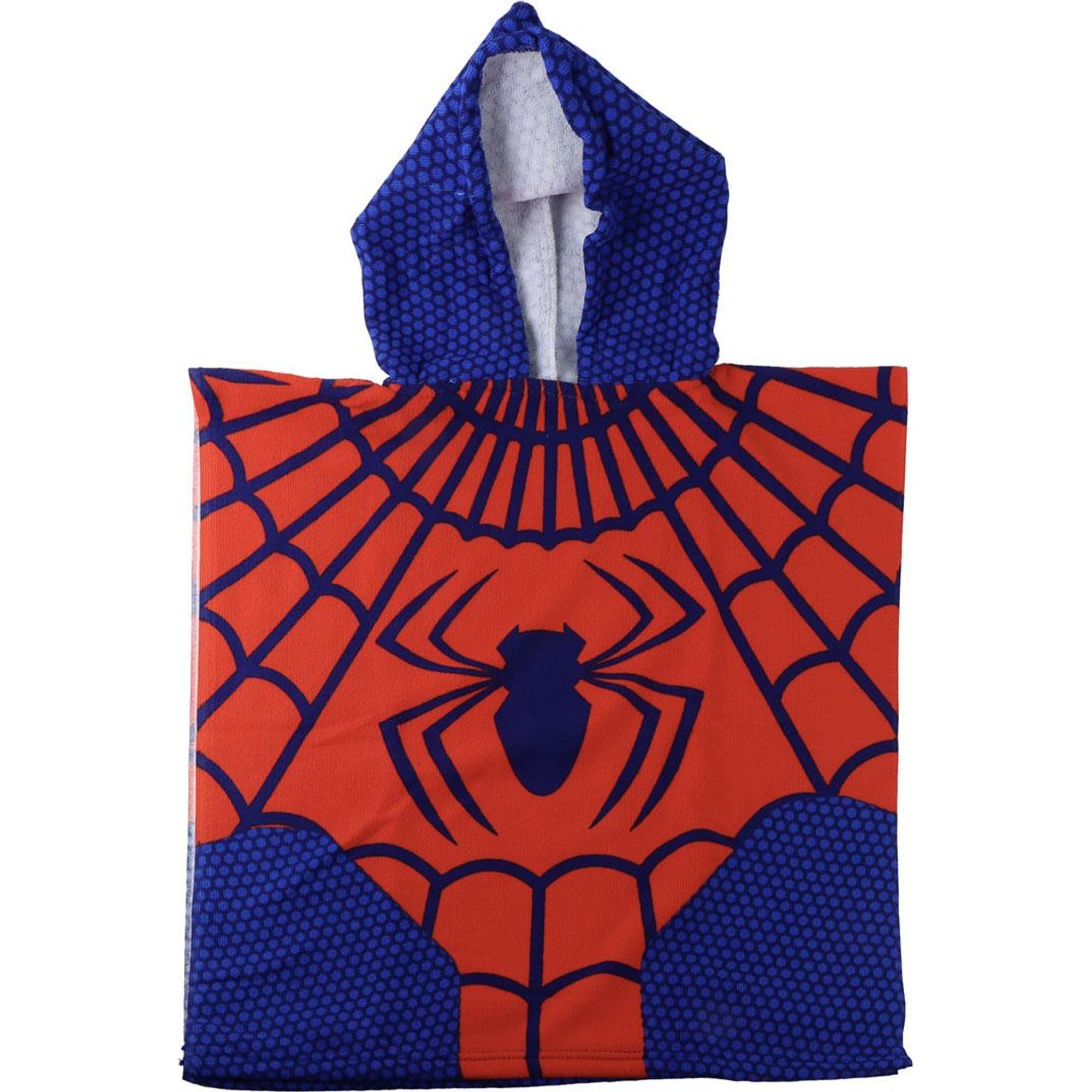 CERDÁ LIFE'S LITTLE MOMENTS Kids Spiderman Towel Poncho For Boys | Hooded Quick-Drying Poncho Bath Towel For Kids | Swim Pool and Beach Towel