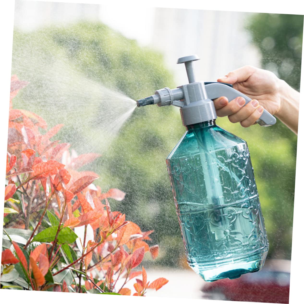 TOYANDONA 2 Pièces arrosoir arroseur pour pulvérisateur à pression brumisateur pour plantes de jardin arrosage bouteille plantes fleurs pulvérisateur brumisateur Plastique Bleu