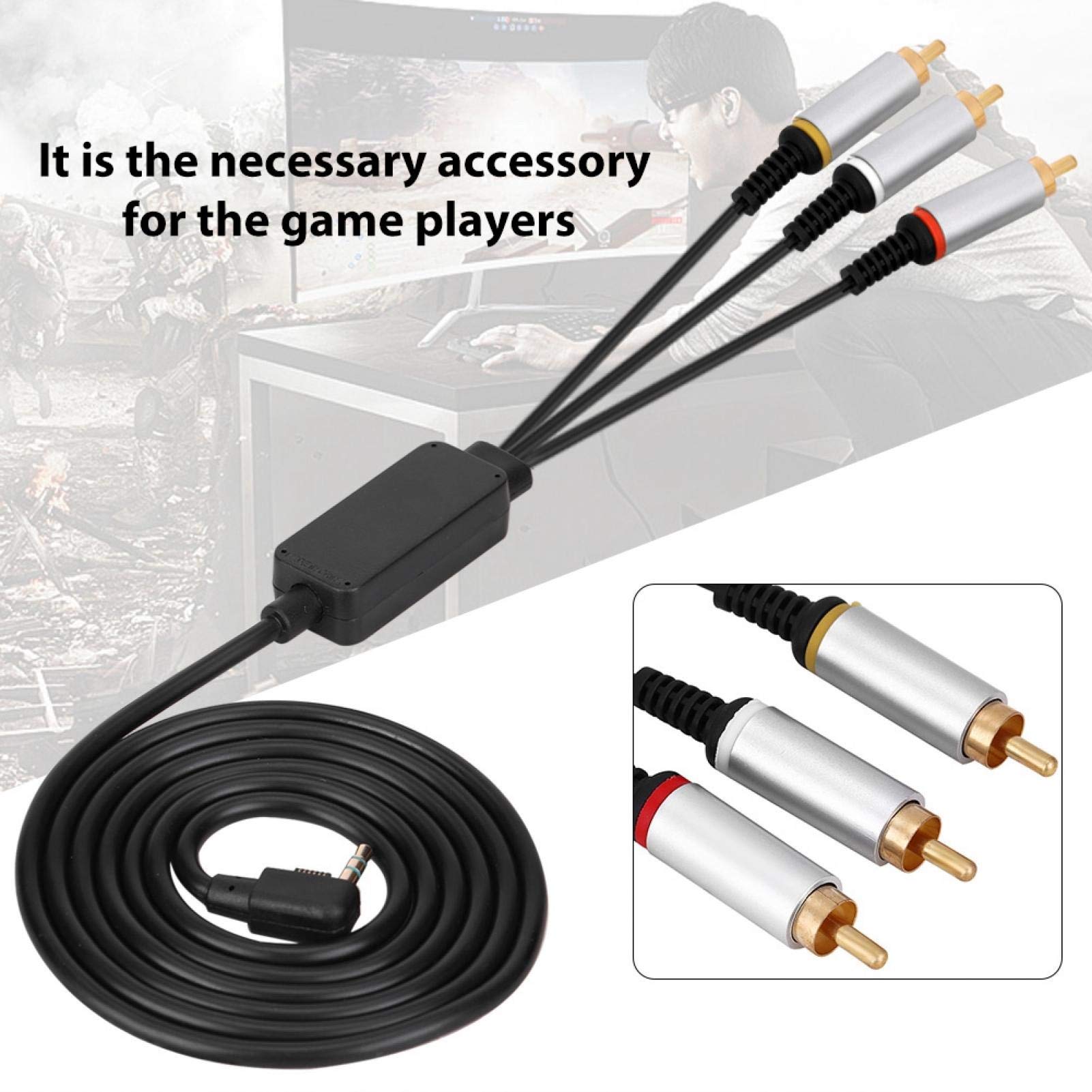 ciciglow Cable AV 1.5M, Cable AV 1.5M, Cable AV profesional para 2000 3000