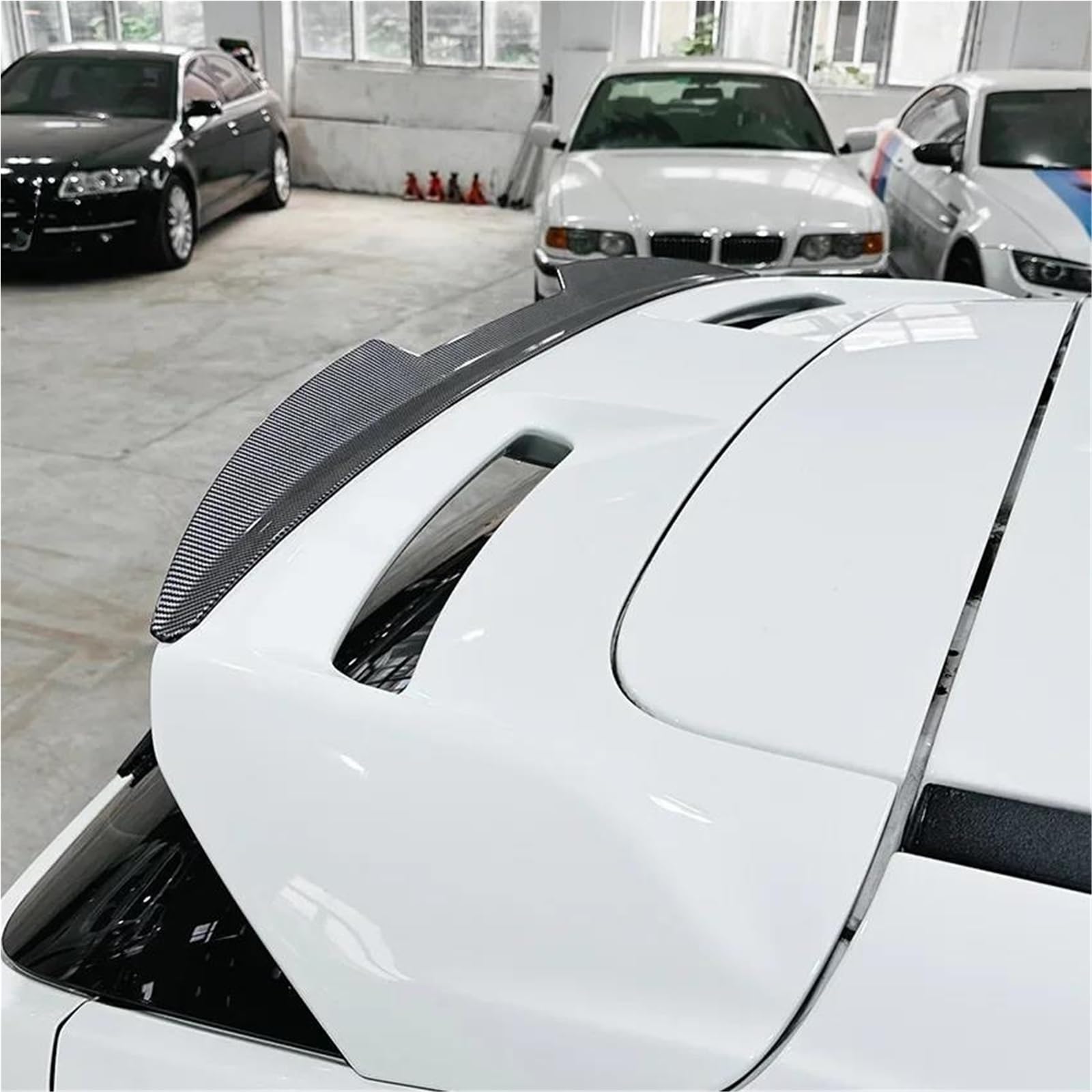 Aileron arrière Ford Focus MK3 St kit carrosserie becquet toit carbone
