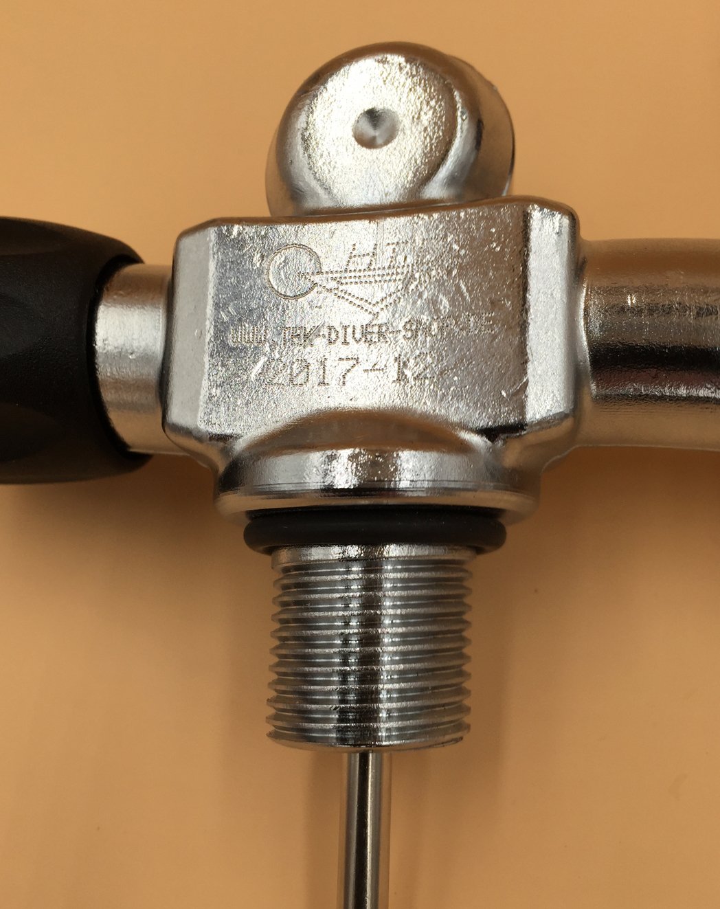 ponte 300bar, interasse 185 mm per aria compressa, bottiglie 171 mm M25 x 2