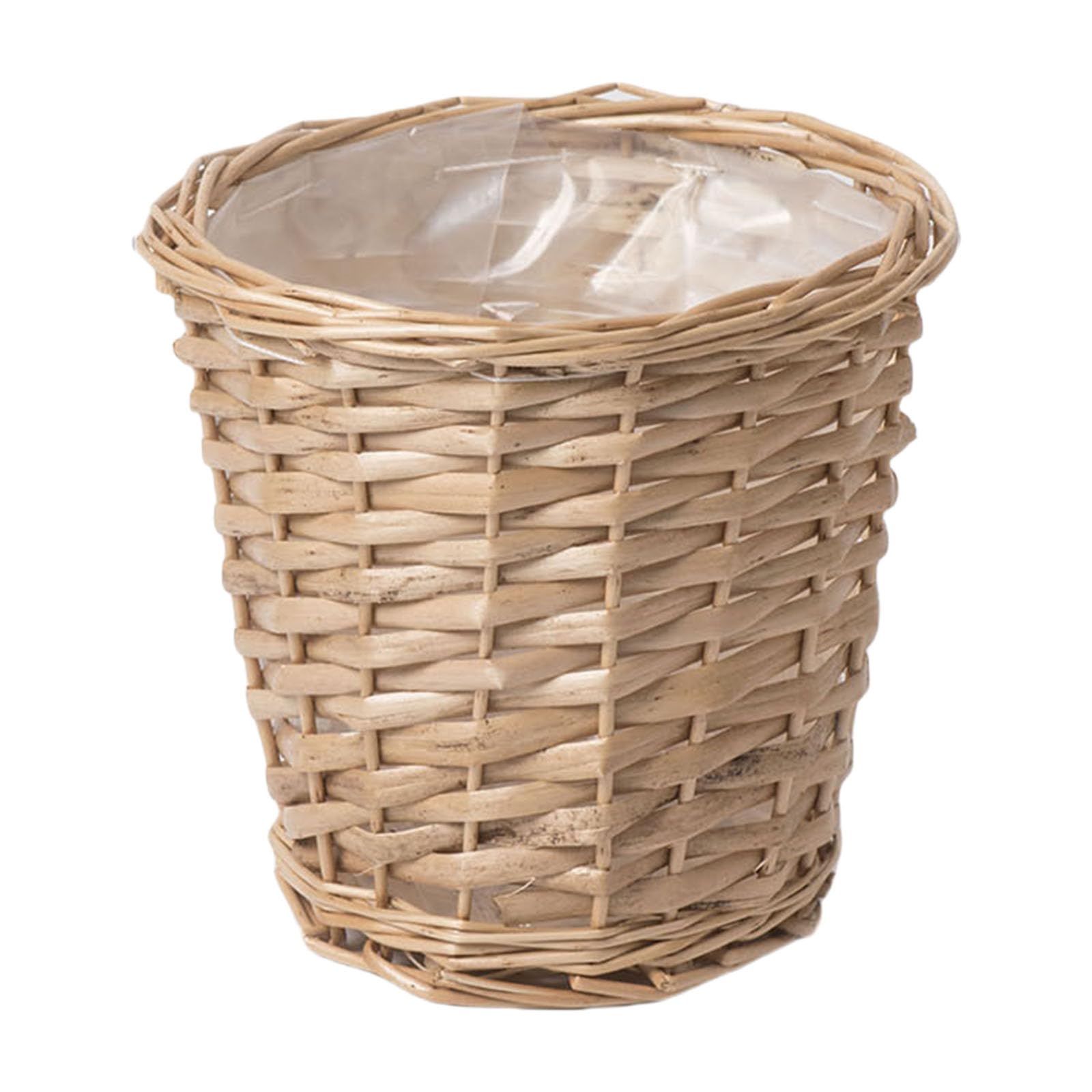 Handmade Planter Flower Pots With Woven Wicker Design For Indoor And Outdoor Use For Plant And Potted Flower Use