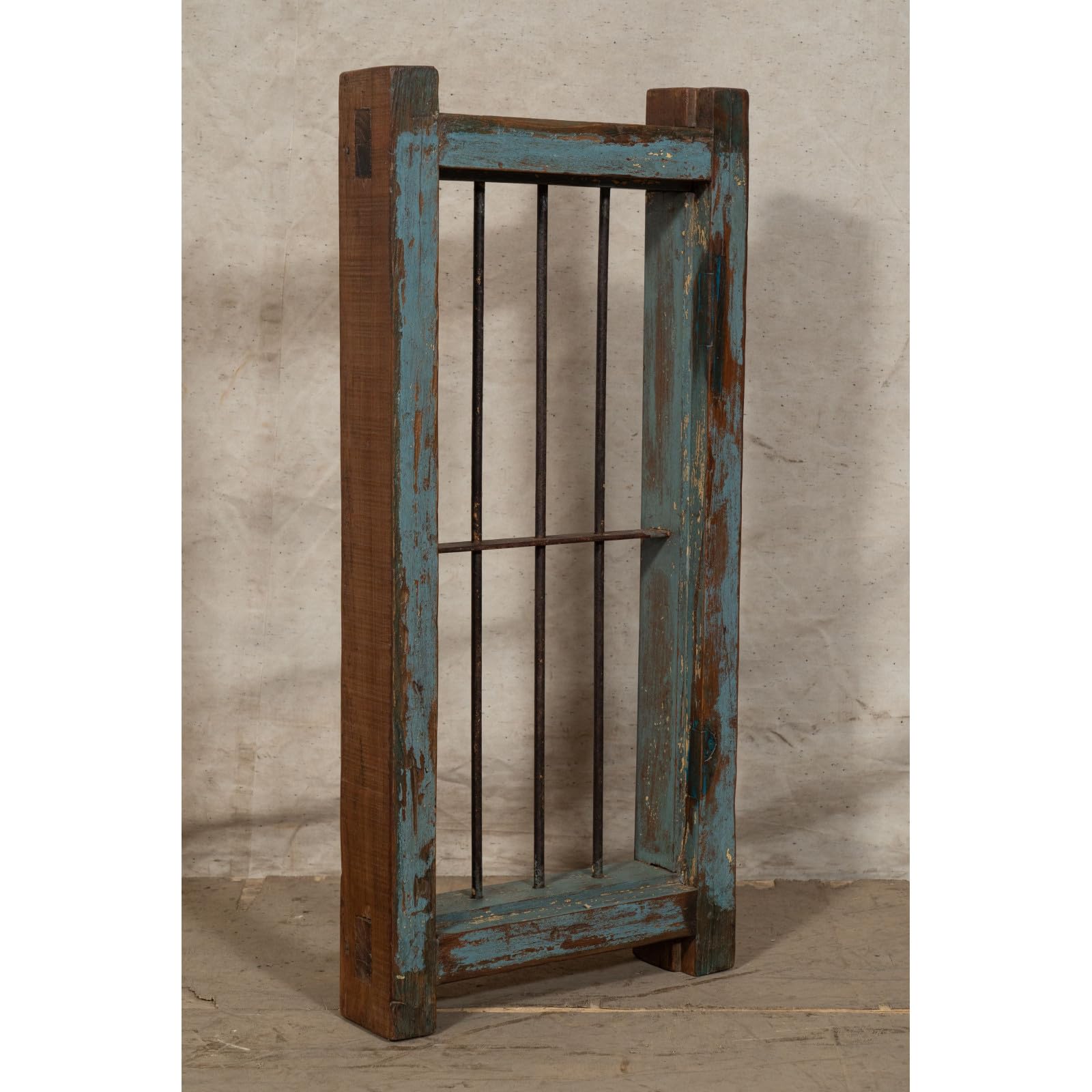 Biscottini Porta interna finestra L46,5xPR11,5xH102,5 - Porta in ferro - Porte da interno ed esterno - Arredo casa