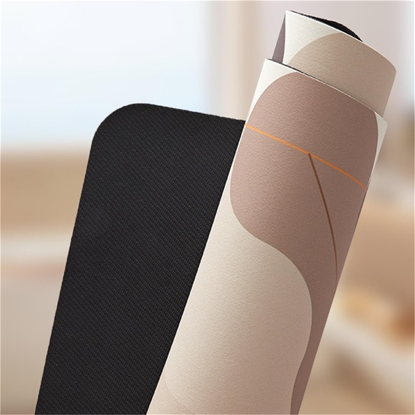 Hixingo Diatomeenerde Badematte rutschfeste Badvorleger Diatomeenschlamm Badematte Absorbierender Badteppich Schnelltrocknende Home Matte Für Küche Bodenmatte (Moderner Stil C,80x120cm)
