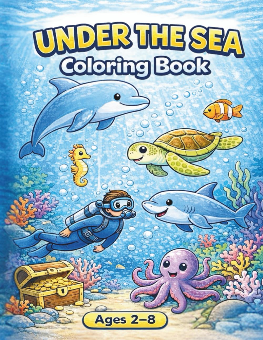 Under The Sea Coloring Book