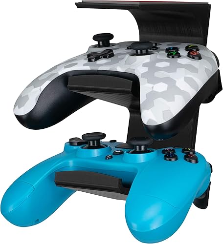 BRAINWAVZ The IRIS - Soporte universal para colocar debajo del escritorio para Xbox One, Series X, PS5, PS4, PS3, SWITCH, STEELSERIES Gamepad y más,