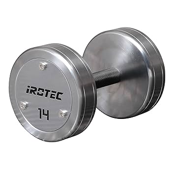 Amazon | IROTEC（アイロテック） ハードクロームジムダンベル
