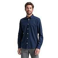 TOM TAILOR Camicia Slim Fit con Struttura, Uomo