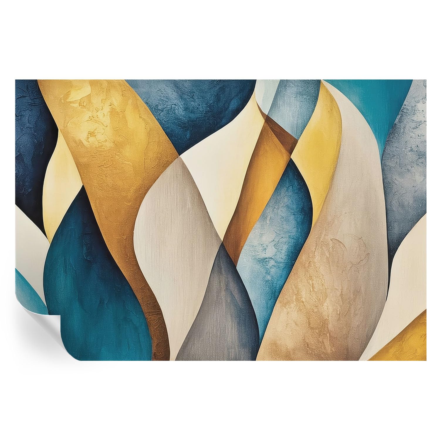 Vinilos decorativos 152x104 y papel pintado abstracto para adornos de pared en dormitorios