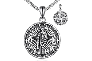 St. Brigid's Cross Necklace: A Talisman of Protection and Faith