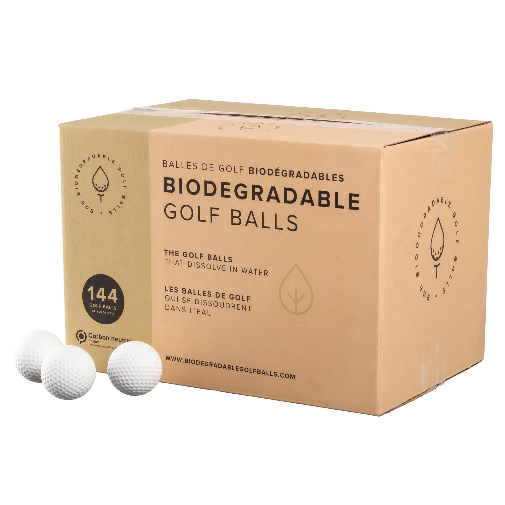 Biodegradable Golf Balls BGB Water Dissolvable | Eco Friendly Golf Gift | Water Soluble | Perfect for Outdoor Practice | Dissolves in 2-4 Weeks — Amazon image 10