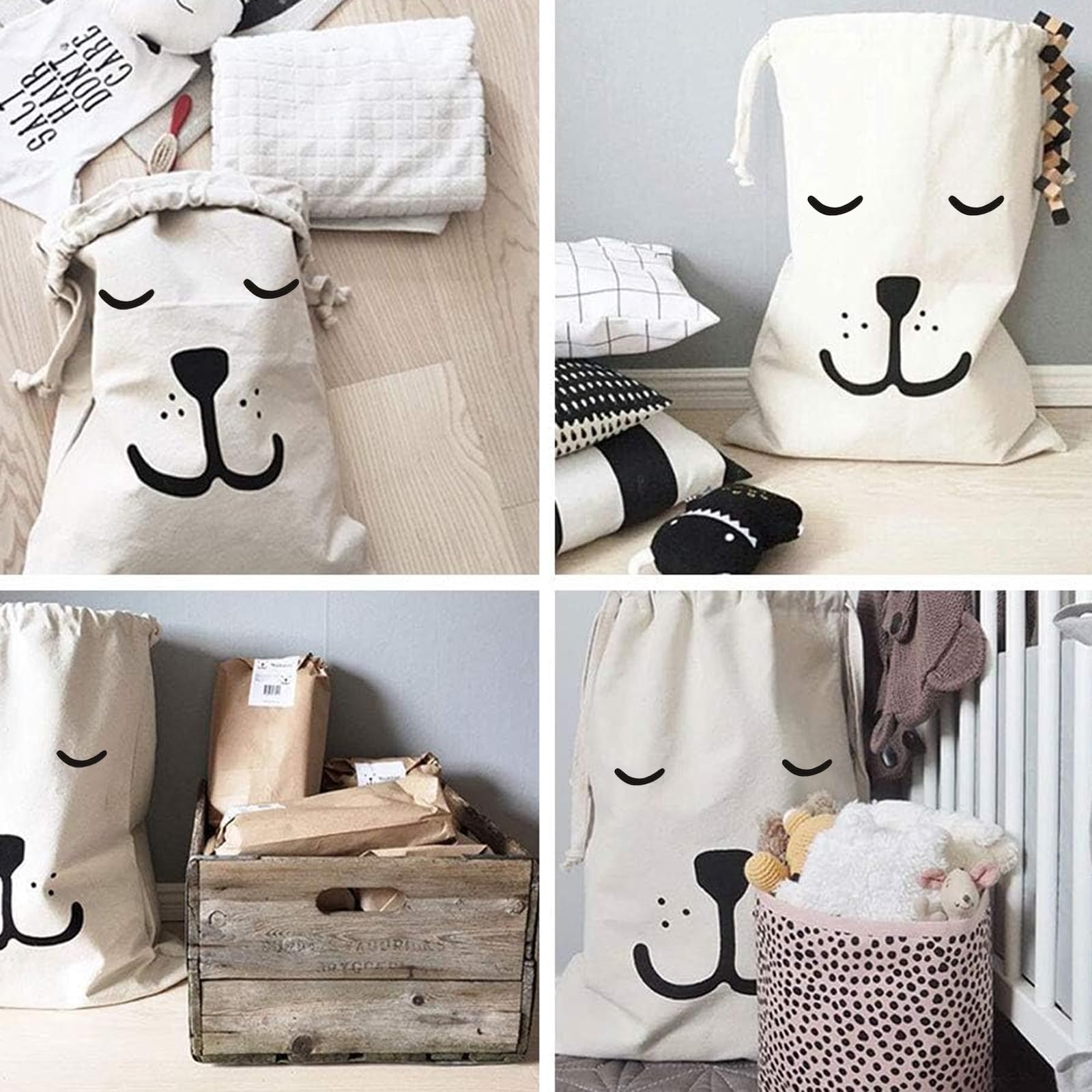 2 Pièces Sac à Linge Sale Sac Linge Sale Voyage Sac