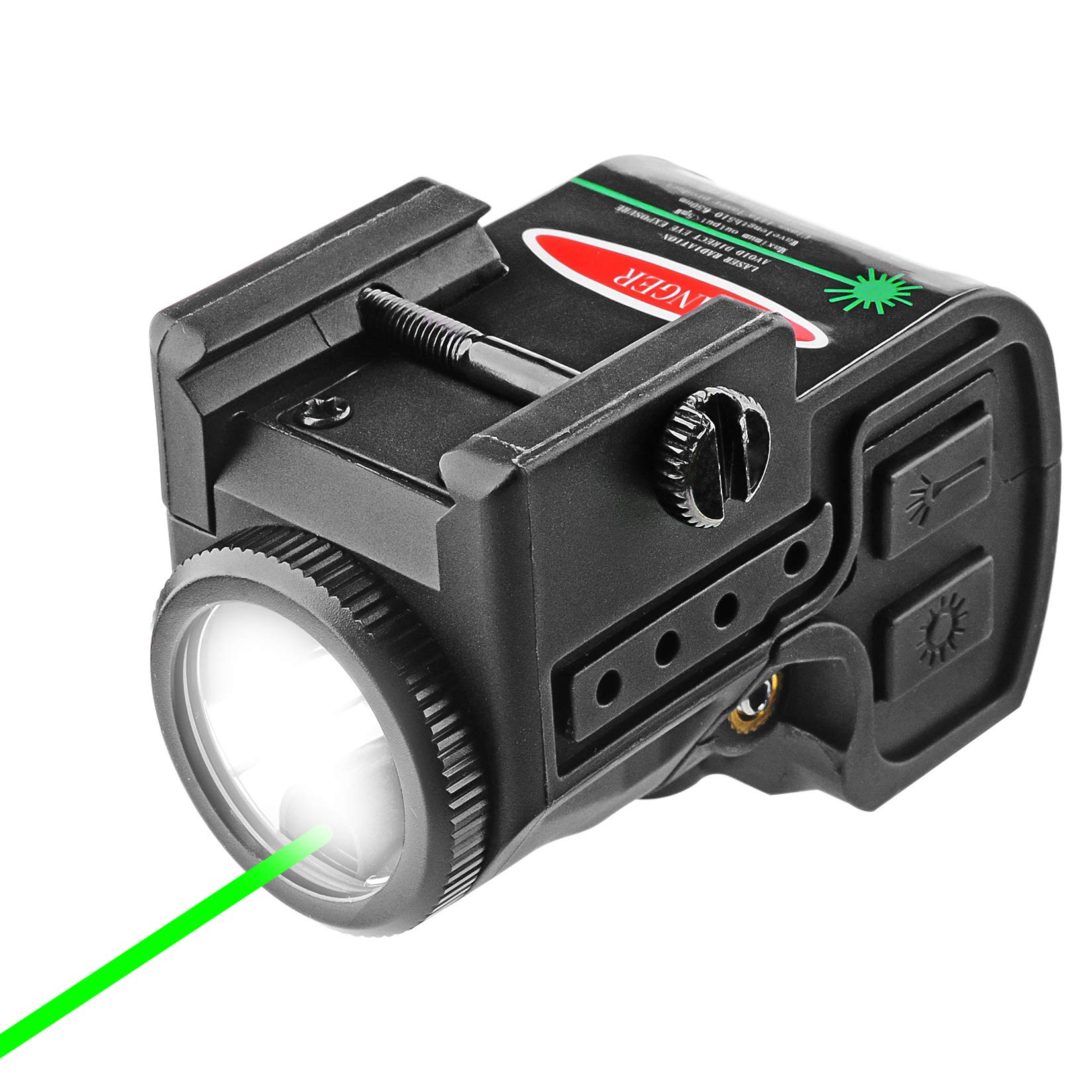 Flashlight Laser Sight Green Laser and Light Combo