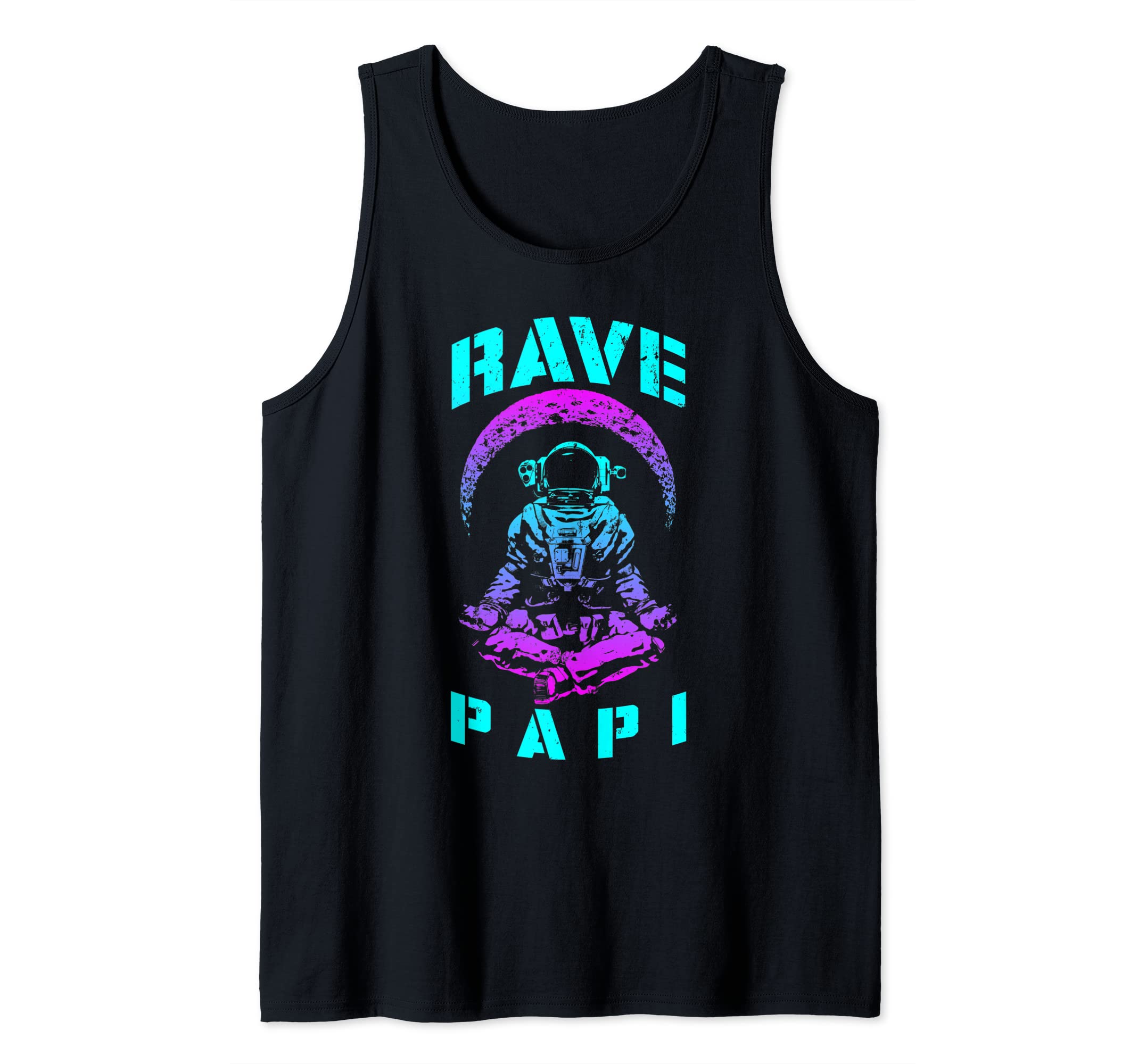 Amazon.com: Rave Papi EDM Music Festival Trippy Astronaut Crescent Moon ...