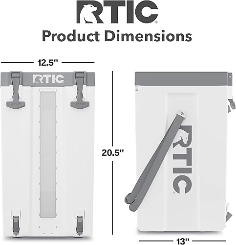Miniatura 5 de RTIC Enfriador de agua portátil de medio tiempo, dispensador de bebidas, apilable con 2 grifos, sin botella, sin BPA, para deportes, campamento,