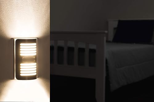 Miniatura 5 de GE Enshine - Luz nocturna LED con sensor de movimiento, detección de movimiento de 25 pies, enchufable, 40 lúmenes, del atardecer al amanecer, luz