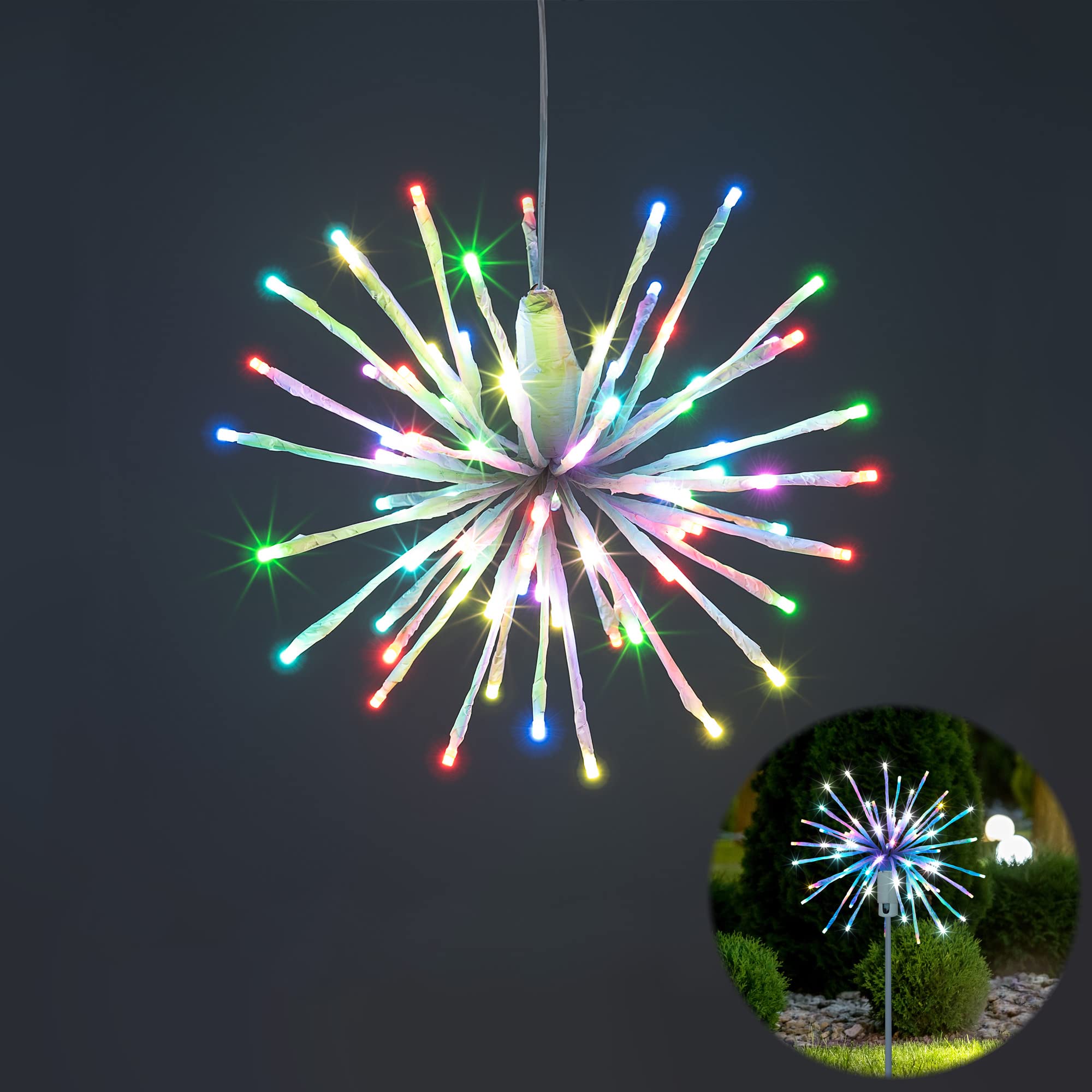 花火型ライト Amazon.co.jp: VeroMan 花火ライト LEDライト ストリングライト