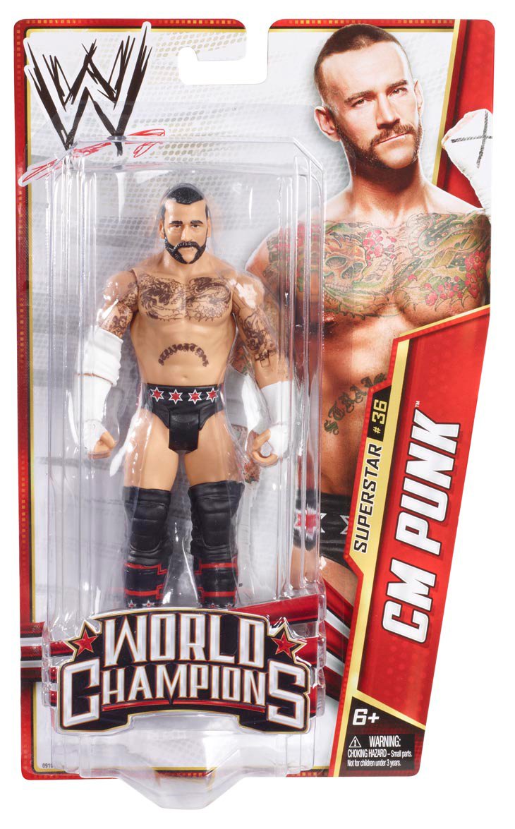 WWE World Champions CM Punk Action Figure product thumbnail 4