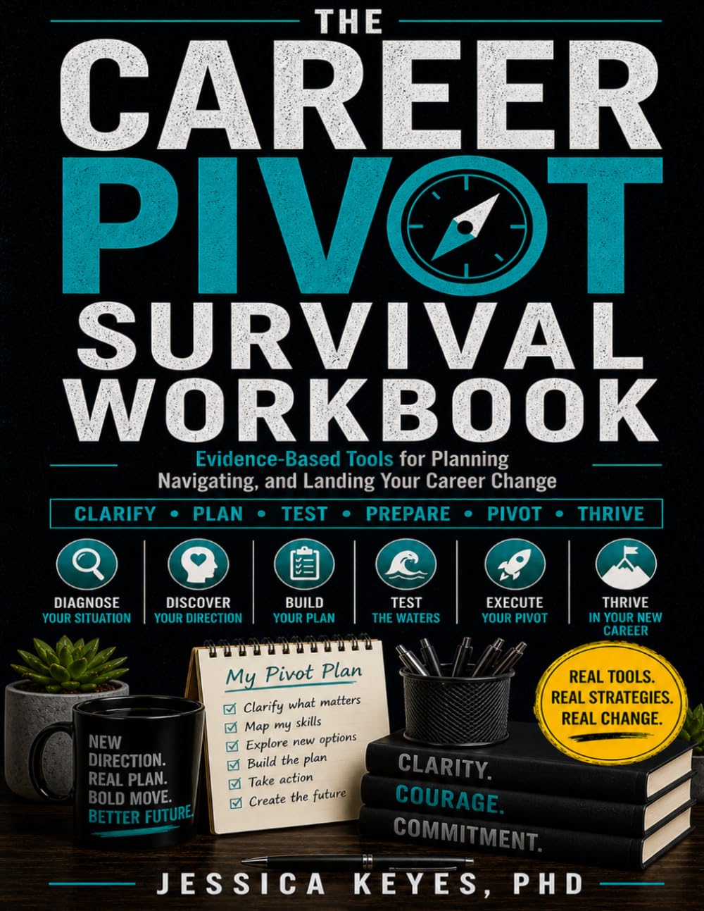 The Career Pivot Survival Workbook: Evidence-Based Tools for Planning, Navigating, and Landing Your Career Change (The Workplace Survival Series)