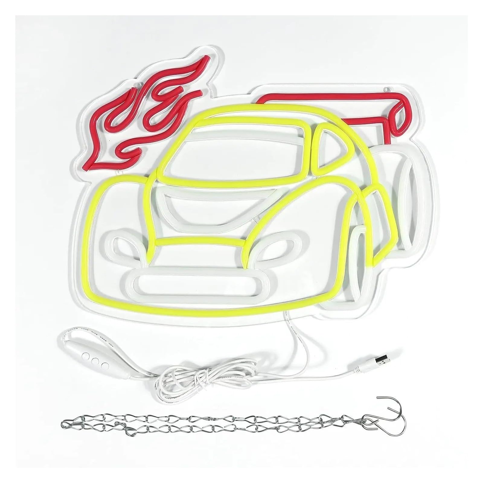 Insegna al Neon Insegna Al Neon LED Per Auto Da Corsa