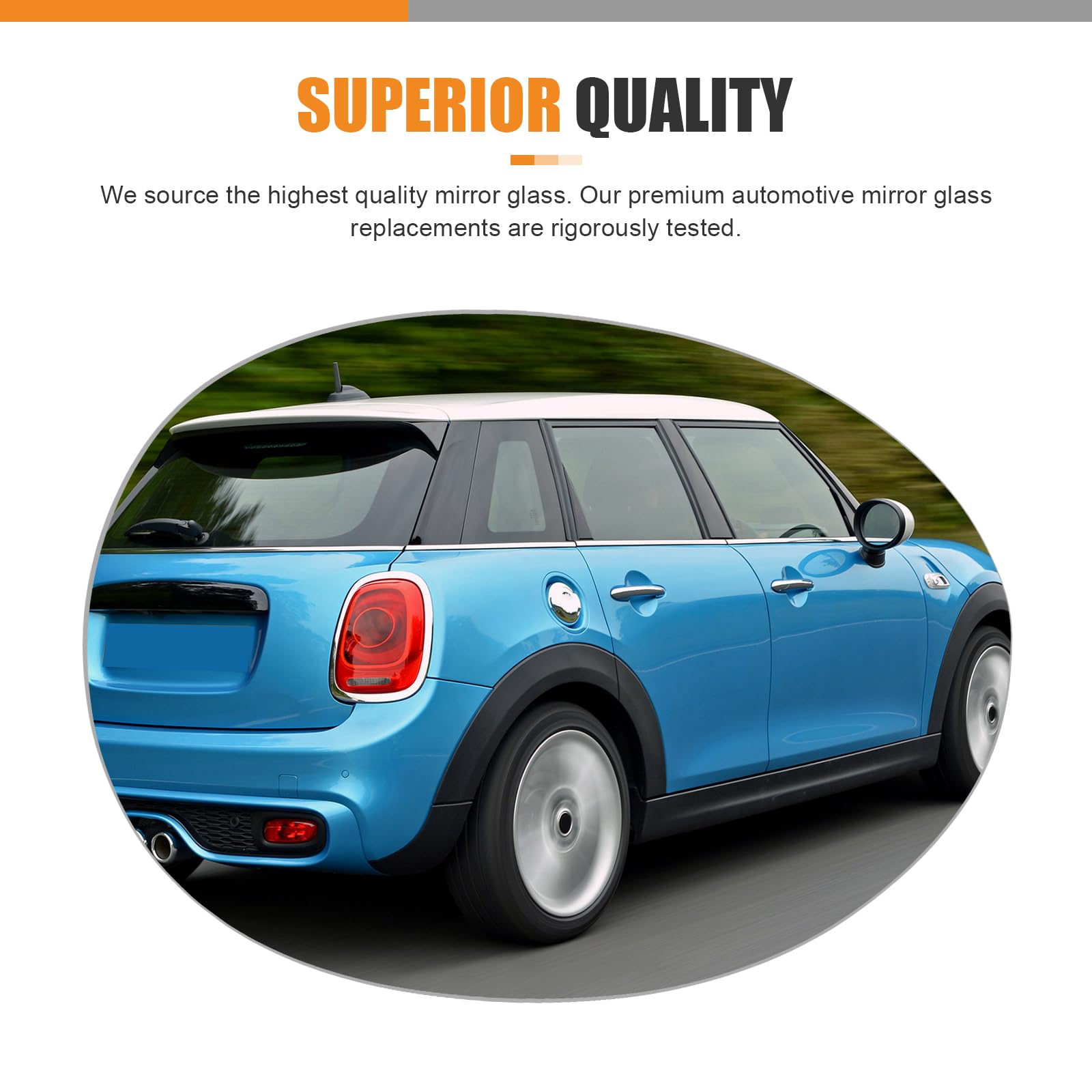 MINI Seitenspiegelkappen Abdeckungen, Autotür Seitenspiegelabdeckungen Für Mini Cooper One/S/JCW Serie R R55 R56 R57 R58 R59 R60 R61(UK Schwarz, Manuelles Falten Seitenspiegel