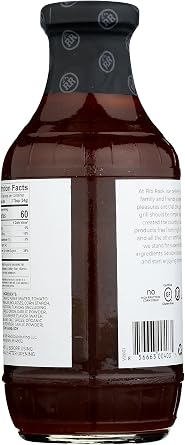 Rib Rack BBQ Sauce Bourbon 538Gr
