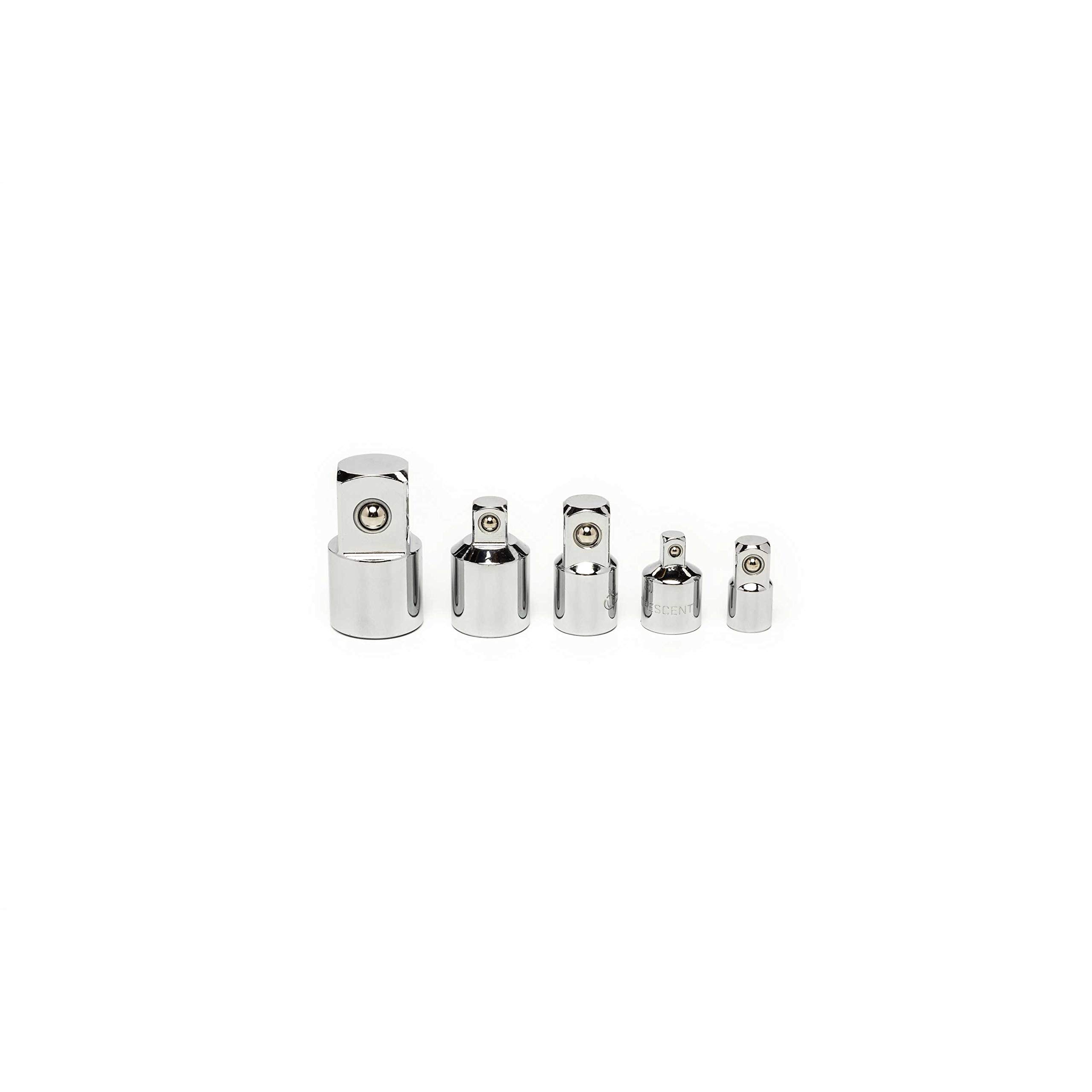 Crescent CTK16 - Juego de accesorios para llaves de vaso de 16 piezas de 1/4", 3/8", 1/2" y 3/4"