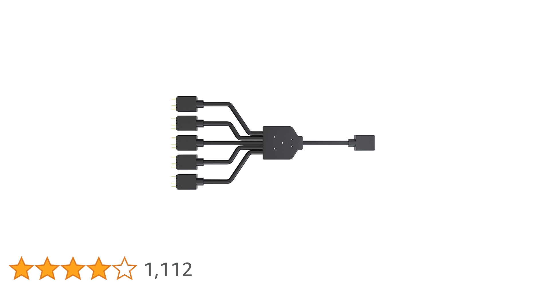 Corsair 専用分岐 ファンの分岐』 Corsair iCUE QL120 RGB Triple Fan Kit with