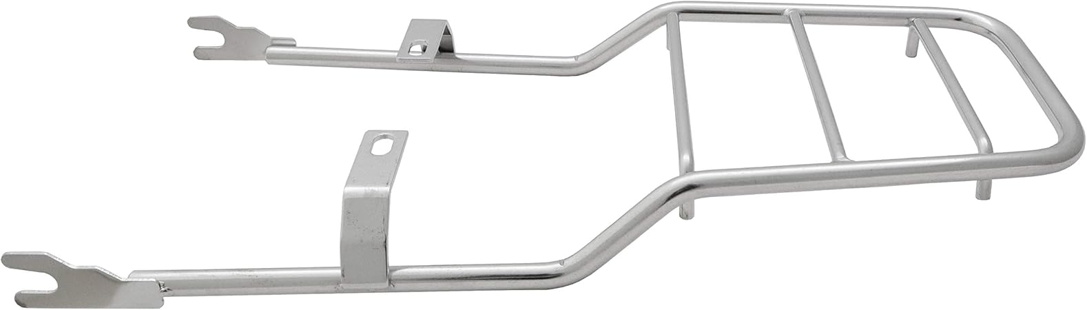 Amazon 送料無料 スーパーカブカスタム リアキャリア ステンレス 延長キャリア フラットタイプ 外装 カスタム パーツ ツーリング 角目 B 02fs キャリア 車 バイク