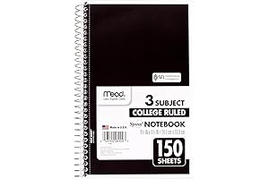 Mead Small Spiral Notebook: Affordable Multipurpose Writing Essential