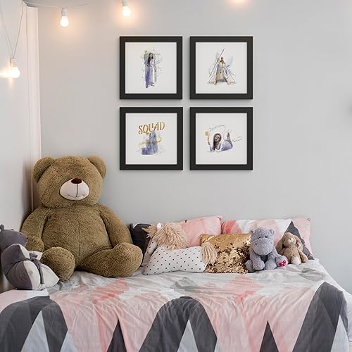 Miniatura 7 de Trends International Gallery Pops Disney Wish - Póster de pared de Asha y Star City of Lights, 12.00 x 12.00 pulgadas, versión de marco negro