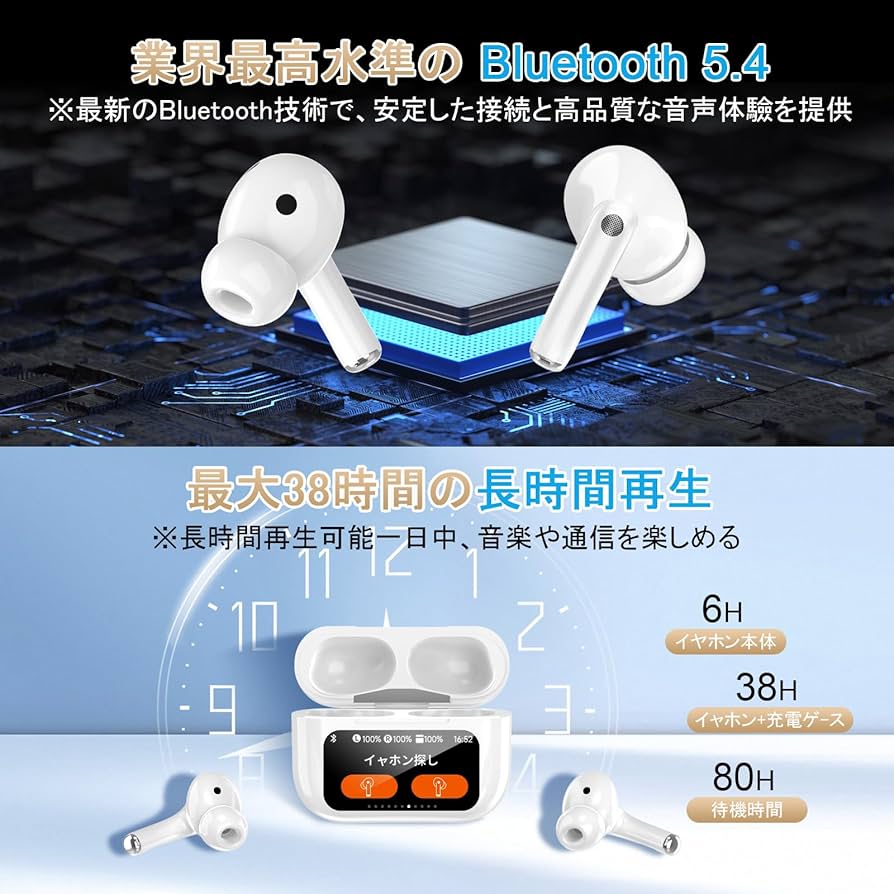 Amazon.co.jp: 【2025 年新登場】イヤホン bluetooth ワイヤレス