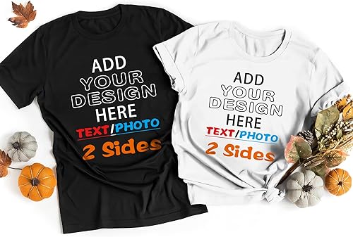 Miniatura 4 de Camisetas personalizadas para hombres y mujeres, diseña tu propia camisa, añade texto, imagen, logotipo, camiseta de algodón personalizada con foto
