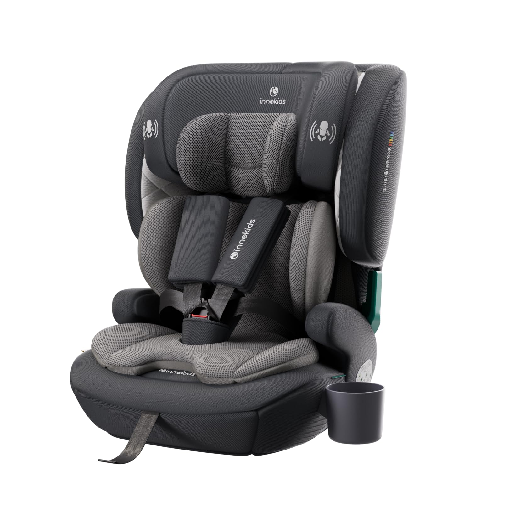 Amazon | innokids チャイルドシート ジュニアシート シートベルト固定