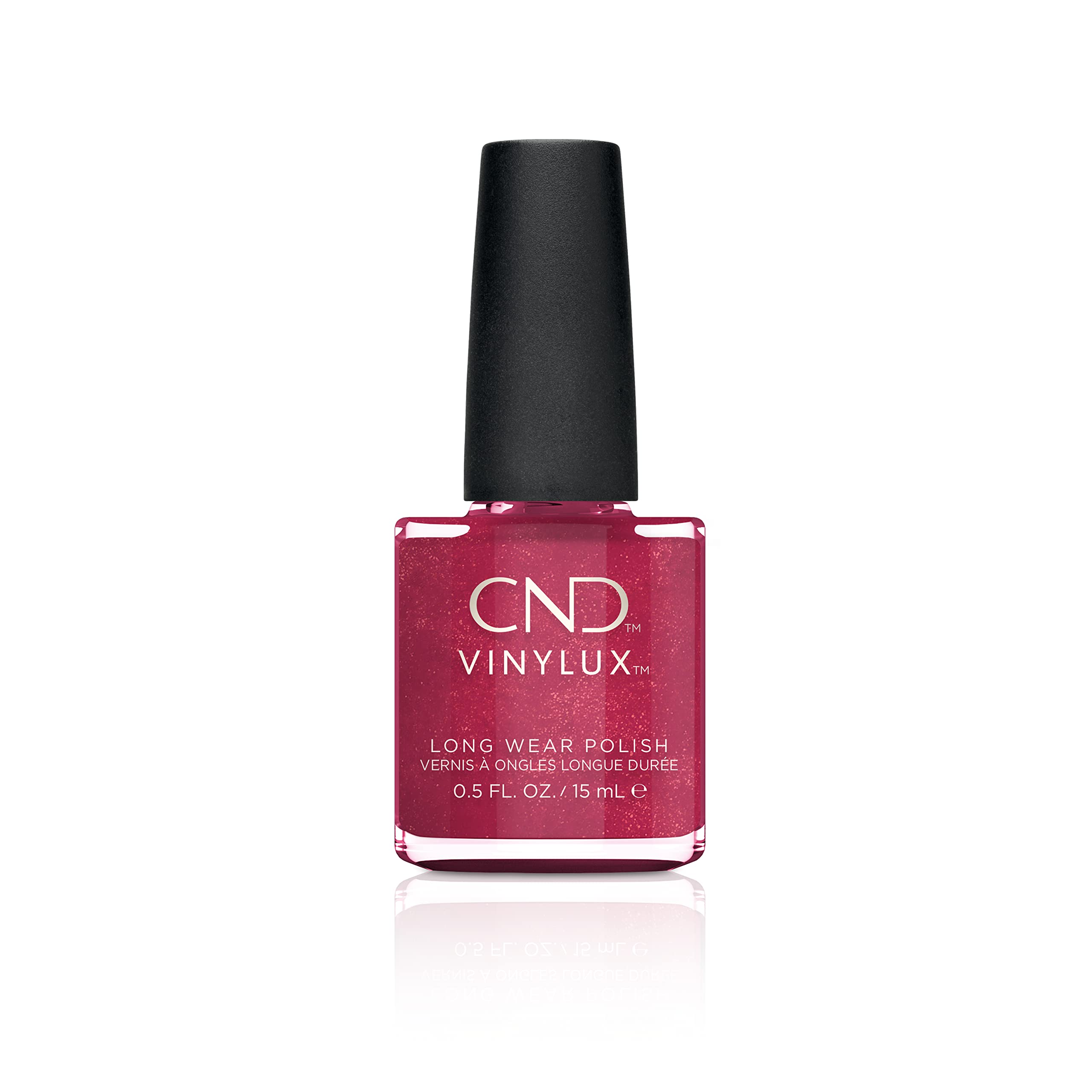 CND Vinylux Weekly Nail Polish, Red Baroness.5 oz