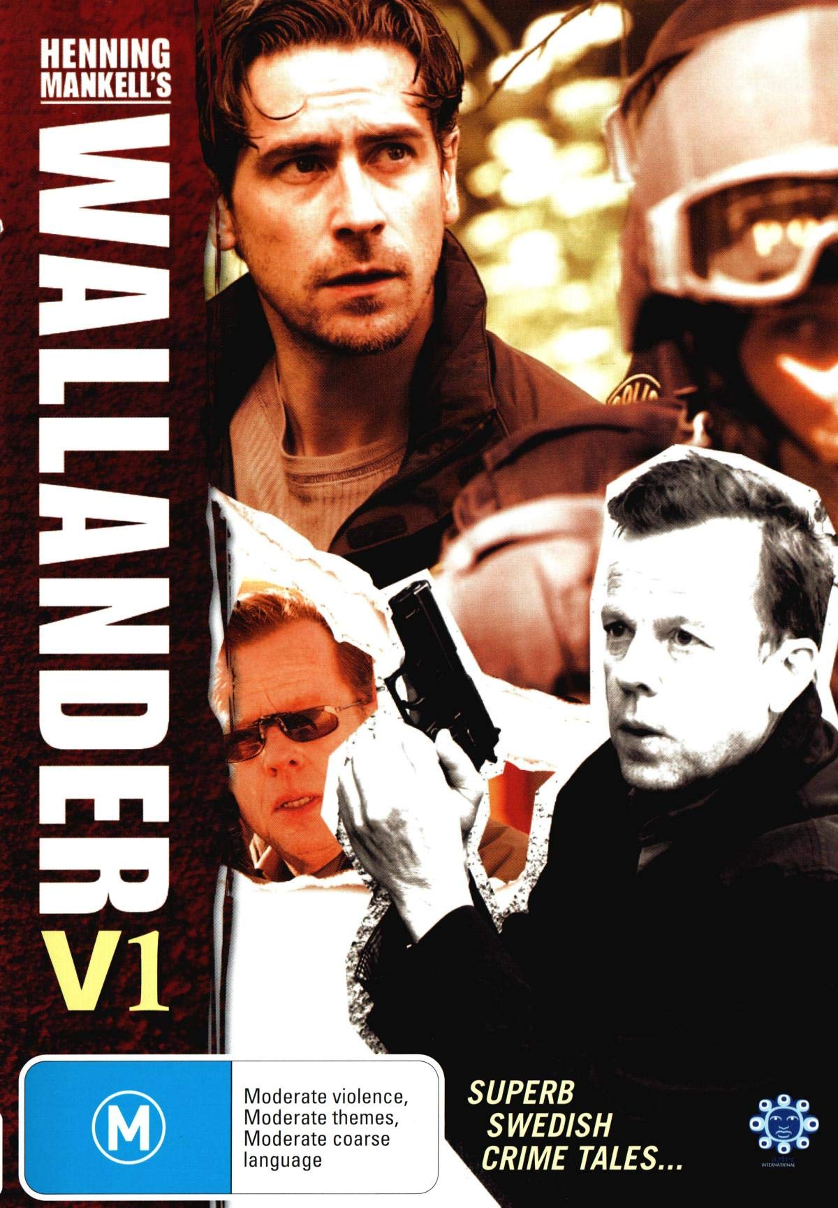 Pack 3 DVD Wallander Serie Volumen 1 con 6 episodios en formato PAL Región 4 1
