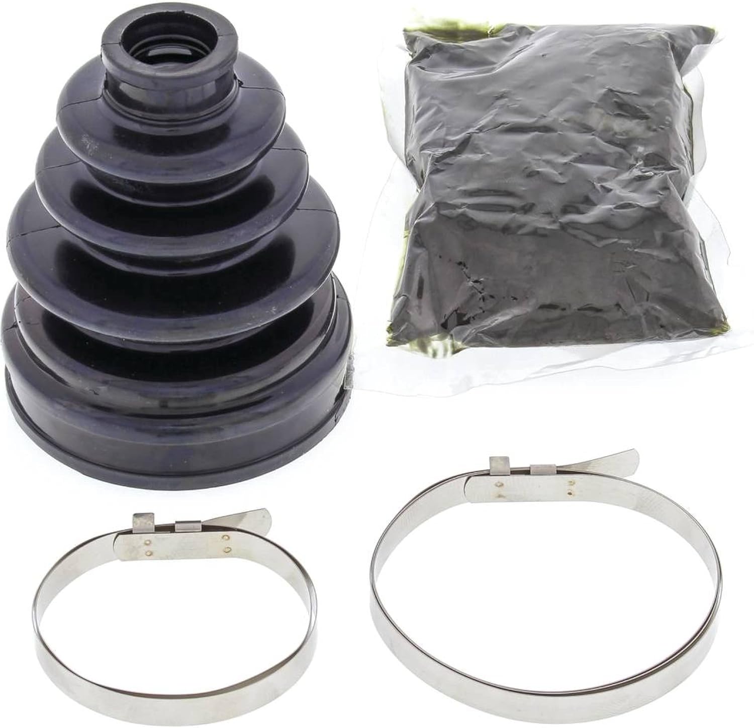 All Balls Racing 19-5012 CV Boot Kit Compatible with/Replacement For Kawasaki KVF 300 A Prairie 4x4 1999-2002, KVF 360 A Prairie 4x4 2003-2005, KVF 360 A Prairie 4x4 2003-2005