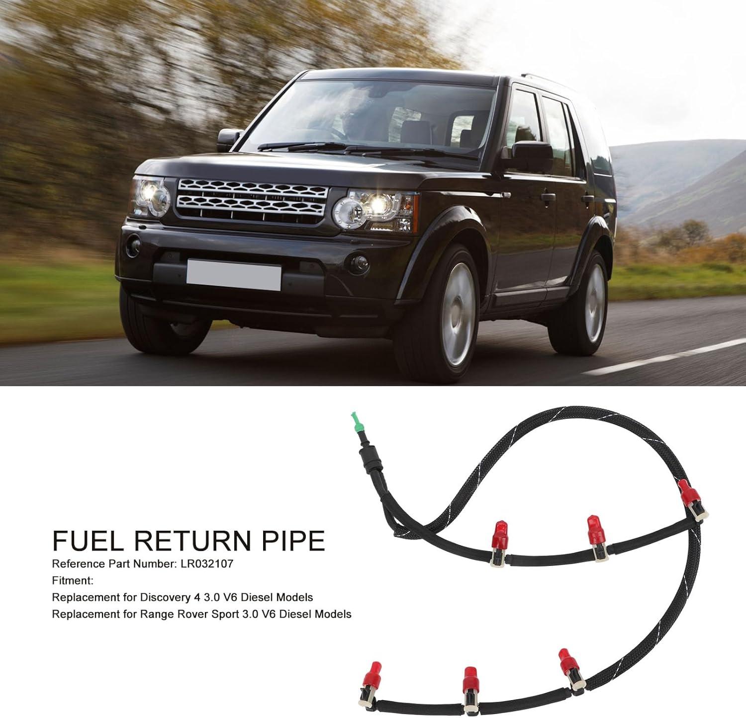 燃料インジェクターリターンパイプLR032107オイル循環を効率的に改善する4 3.0 V6モデル