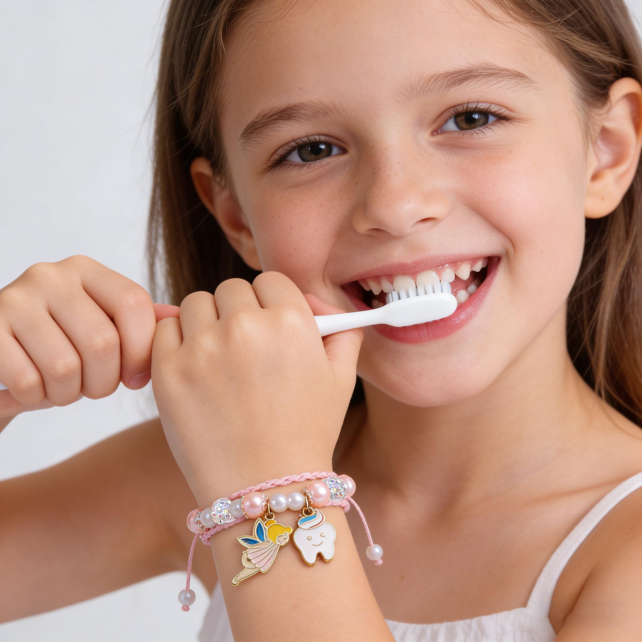 PARTNER Meaningful Tooth Fairy Gifts for Women First Lost Tooth Keepsake for Celebration & Reward with Message Card Milestone Jewelry Gift from Toothfairy