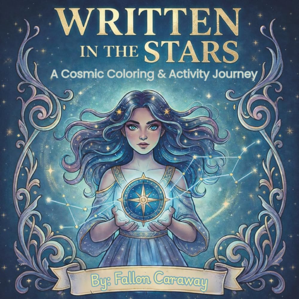 Written In The Stars: A Cosmic Coloring & Activity Journey