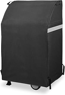 GFTIME Housse de Barbecue 110CM pour Fire Mountain, Landmann, Campingaz, Char-Broil, Platinum 600D Housse de Gril pour CosmoGrill, Outback, Weber 2 brûleurs au gaz (81L x 61W x 110H CM)