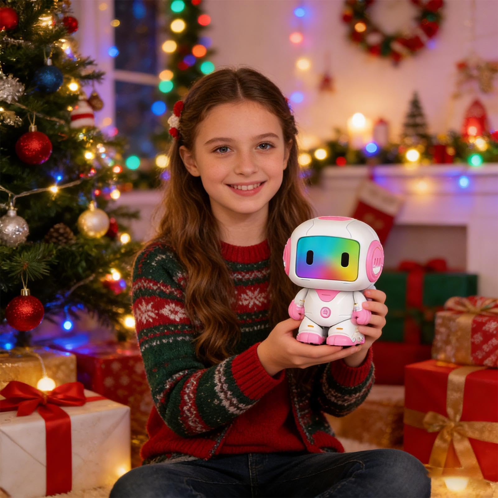 Robot Juguete Educativo para Niños Control Remoto Eléctrico Inteligente