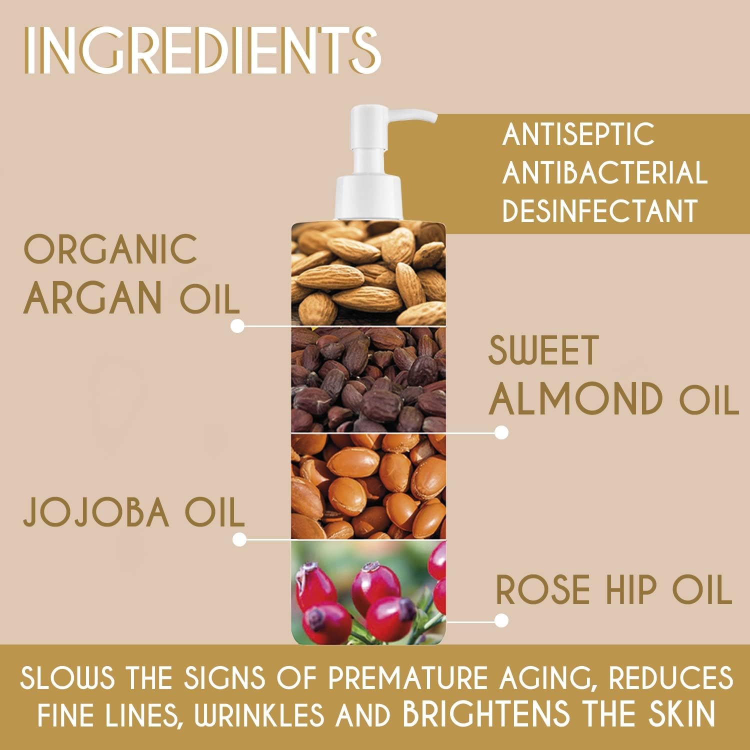 Simon&Tom olio struccante viso con argan bio e jojoba, detergente, 150 ml | Oil Cleanser Olio Detergente Viso Bio Idrata rimuove le Impurità e il Trucco Vegan 150ml Made In Spain