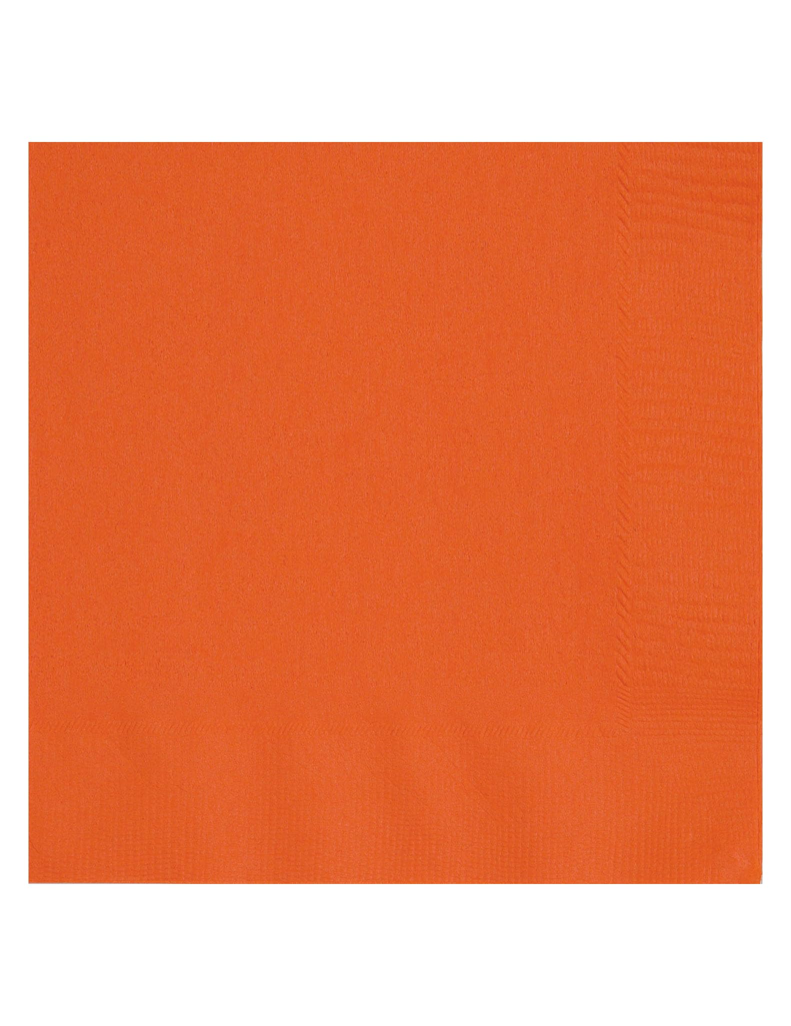 Unique Pumpkin Lunch Napkin 20-Pieces, Orange